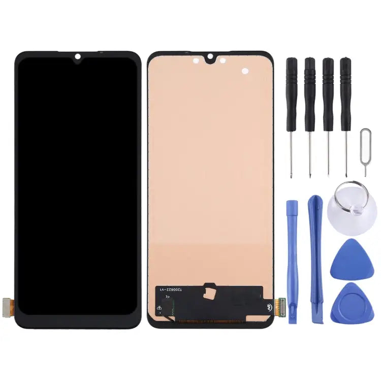 TFT Material LCD Screen and Digitizer Full Assembly for OPPO Reno3 / A91 / F15 / F17 Not Supporting Fingerprint