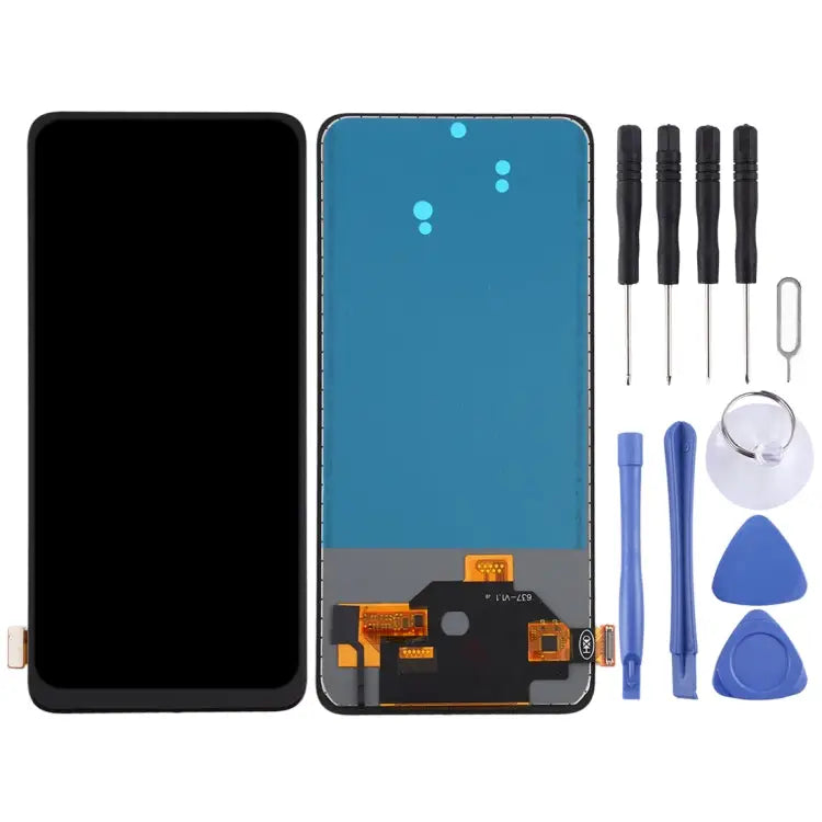 TFT Material LCD Screen and Digitizer Full Assembly (No Fingerprint Identification) For OPPO Reno 10x zoom - For OPPO
