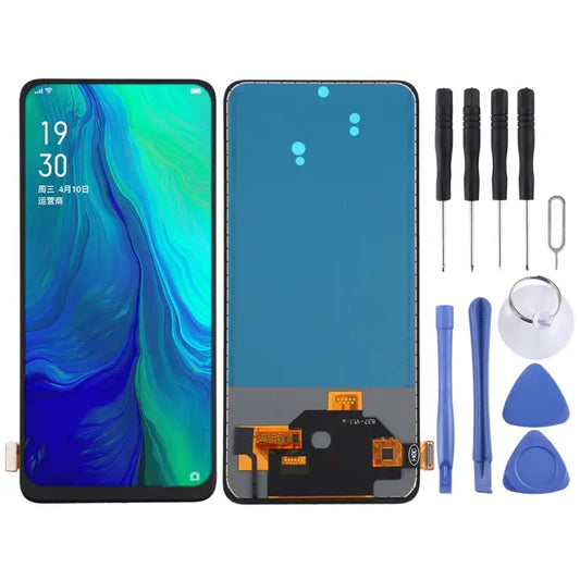 TFT Material LCD Screen and Digitizer Full Assembly (No Fingerprint Identification) For OPPO Reno 10x zoom - For OPPO