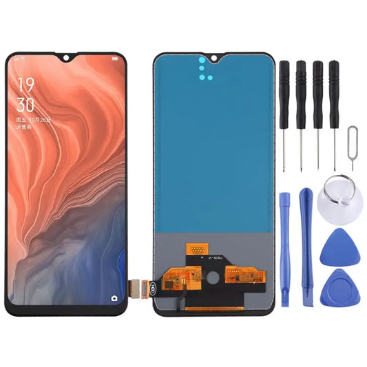TFT Material LCD Screen and Digitizer Full Assembly (No Fingerprint Identification) For OPPO Reno Z / K5 / Realme XT