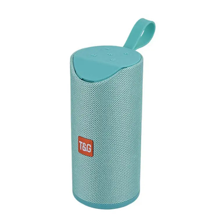 TG113 Portable Bluetooth Speakers Waterproof Stereo Outdoor Loudspeaker MP3 Bass Sound Box with FM Radio - Green