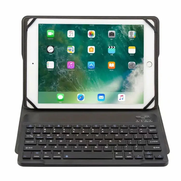 TH10-C For Android & Apple & Windows System 9.7-10 inch Universal Detachable Bluetooth Keyboard Protective Case