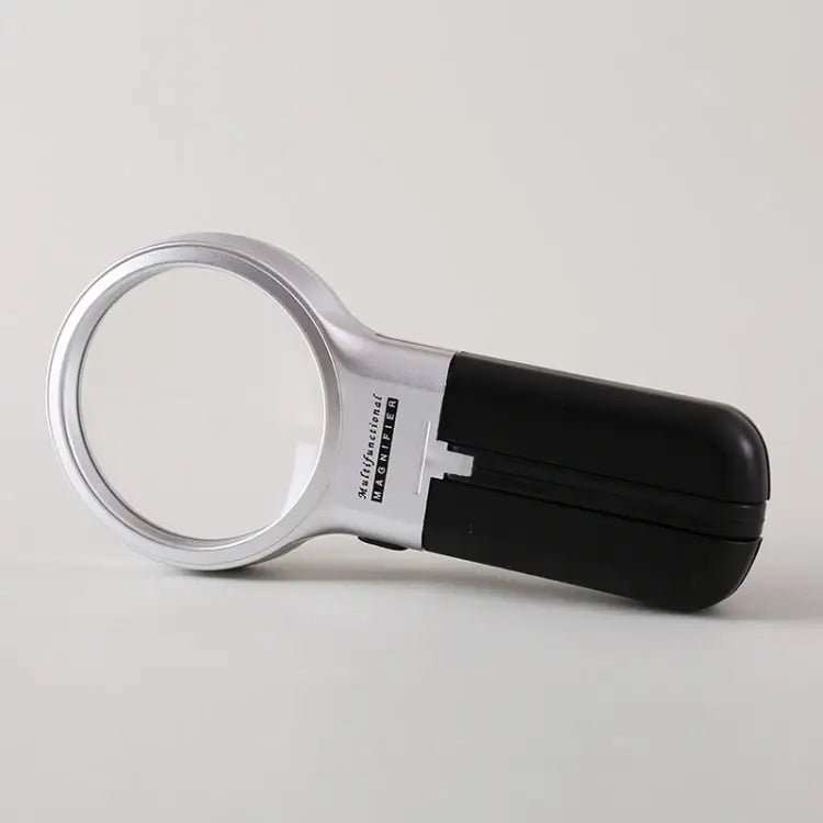 Th7006 Multi-Function Folding Magnifying Mirror With LED Lamp Hold Bracket Two-Purpose Reading Repair Acrylic 3 Times