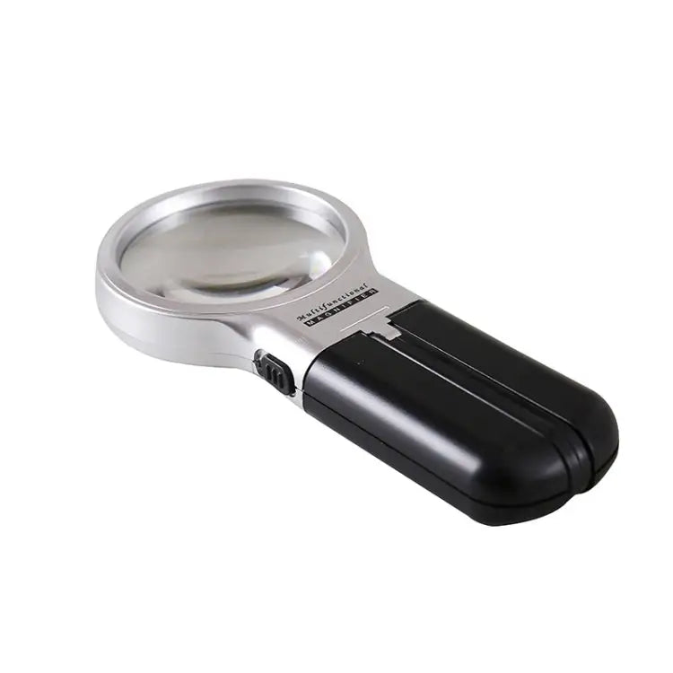 Th7006 Multi-Function Folding Magnifying Mirror With LED Lamp Hold Bracket Two-Purpose Reading Repair Acrylic 3 Times