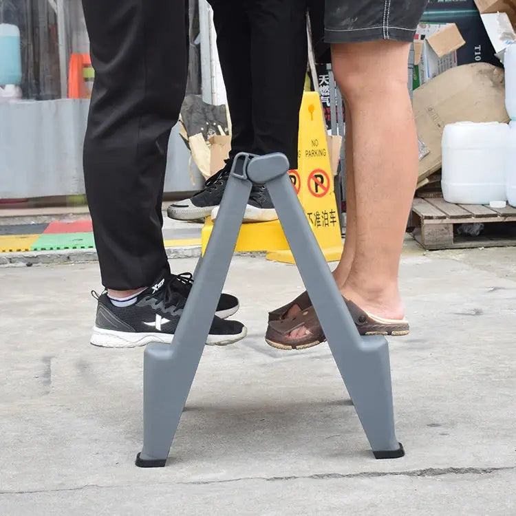 Thick Plastic Double-sided Folding Ladder Car Wash Tool Car Wash Stool Double-sided Folding Ladder - Double-sided