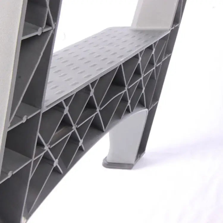 Thick Plastic Double-sided Folding Ladder Car Wash Tool Car Wash Stool Double-sided Folding Ladder - Double-sided