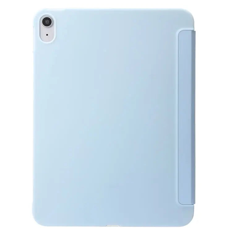 Three-folding Holder Honeycomb Silicone + PU Smart Leather Tablet Case For iPad 10th Gen 10.9 2022 - Apple Accessories