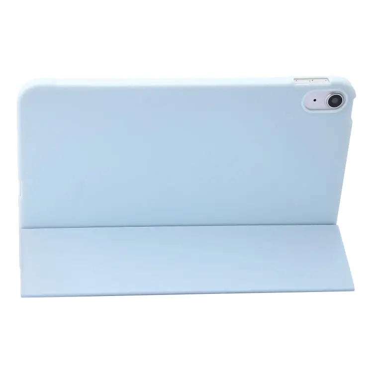 Three-folding Holder Honeycomb Silicone + PU Smart Leather Tablet Case For iPad 10th Gen 10.9 2022 - Apple Accessories