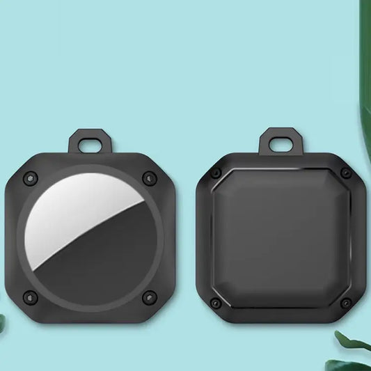 Thunderbolt Acrylic Protective Cover Case For AirTag - For AirTag / Black - Apple Accessories