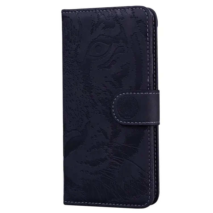Tiger Embossing Pattern Leather Phone Case For iPhone 16 For iPhone 15 Pro Max For iPhone 15 Pro For iPhone 15 Plus