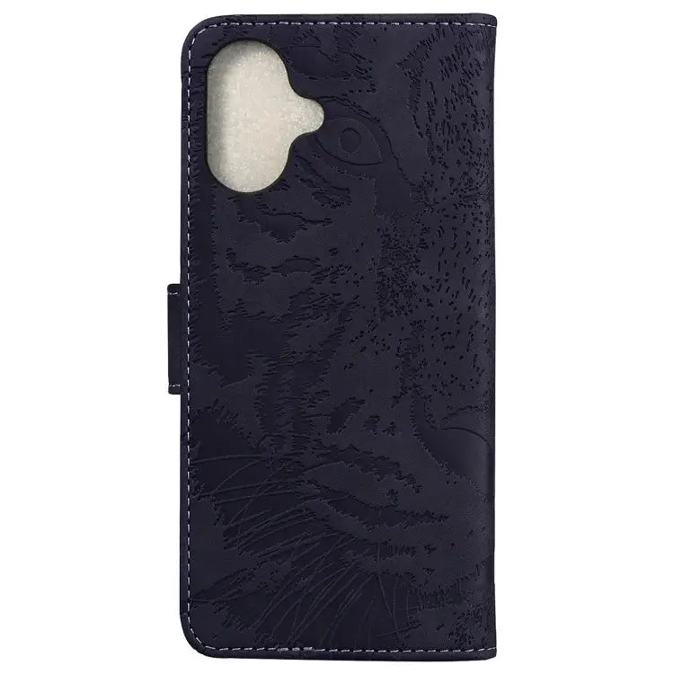 Tiger Embossing Pattern Leather Phone Case For iPhone 16 For iPhone 15 Pro Max For iPhone 15 Pro For iPhone 15 Plus