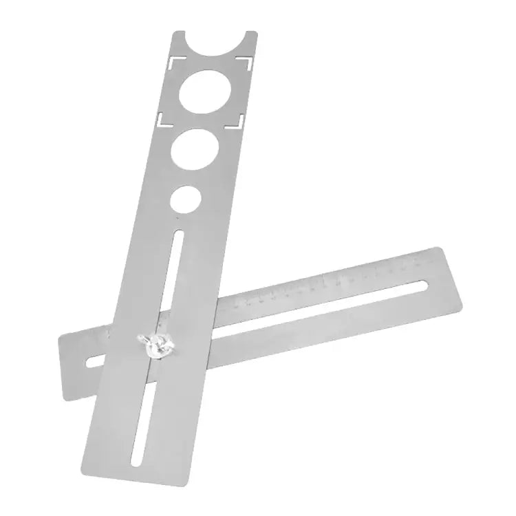 Tile Universal Hole Positioner Multifunctional Marble Perforation Measurement Adjustable Wall Floor Tile Measuring