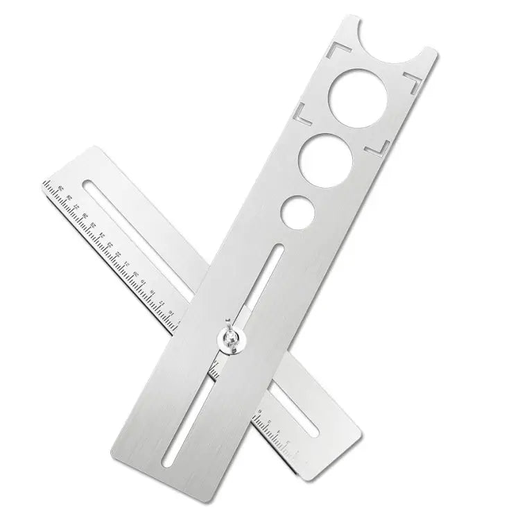 Tile Universal Hole Positioner Multifunctional Marble Perforation Measurement Adjustable Wall Floor Tile Measuring