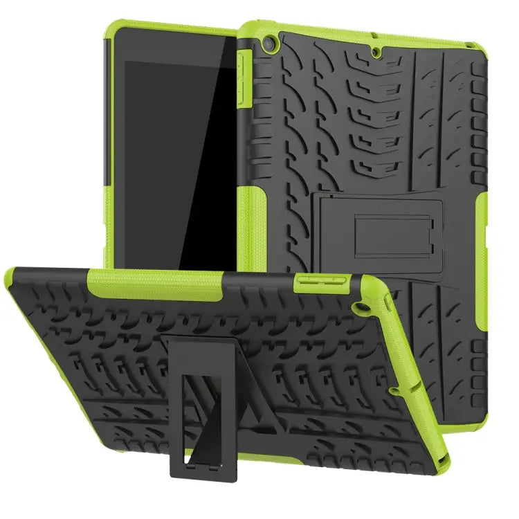 Tire Texture TPU + PC Shockproof Case with Holder For OPPO Realme 5 For OPPO RENO 2 For iPad 10.2 - For iPad 10.2