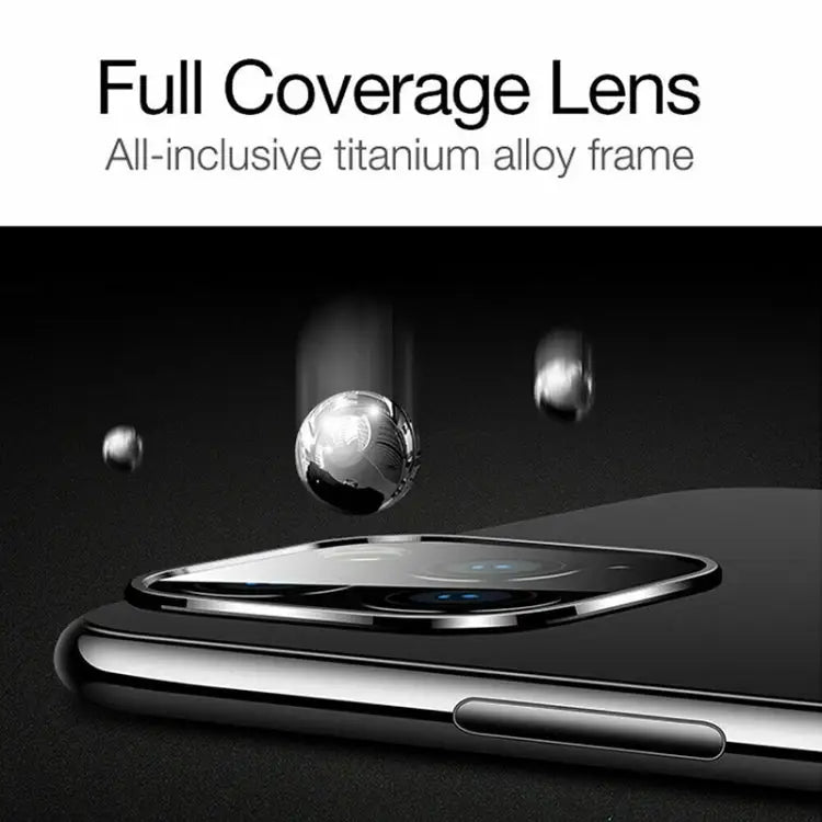 Titanium Alloy Camera Lens Protector Tempered Glass Film for iPhone 11 Pro / 11 Pro Max For iPhone 11 Pro / 11 Pro Max