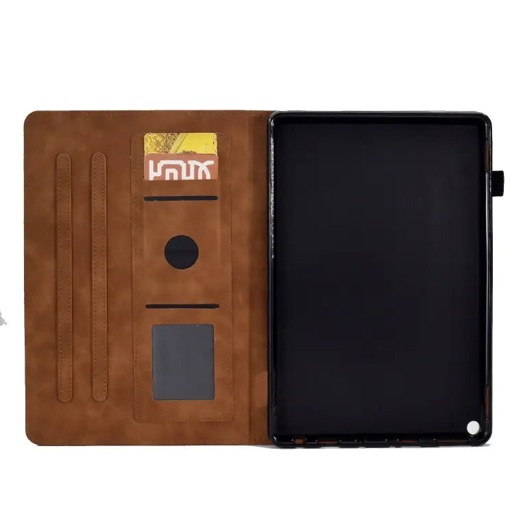 Tower Embossed Leather Smart Tablet Case For Amazon Kindle Fire HD10 2021 For Amazon Kindle Paperwhite 5 For Amazon