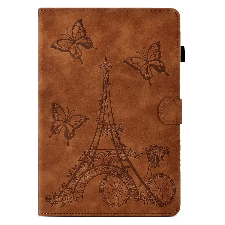 Tower Embossed Leather Smart Tablet Case For Amazon Kindle Fire HD10 2021 For Amazon Kindle Paperwhite 5 For Amazon