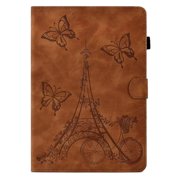 Tower Embossed Leather Smart Tablet Case For Lenovo M10 For Lenovo Tab M10 Gen 2 For Lenovo M10 Plus For Lenovo Tab M10
