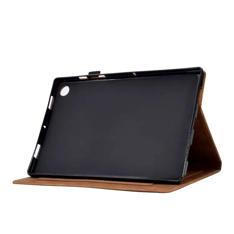 Tower Embossed Leather Smart Tablet Case For Samsung Galaxy Tab A8 10.5 2021 X205 For iPad 10.2 2021/2020/2019 / 10.5