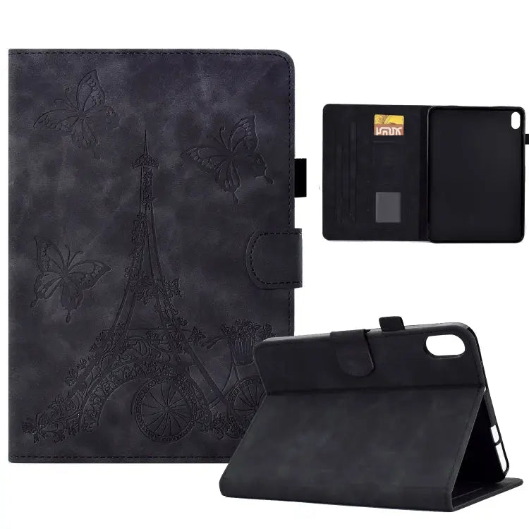 Tower Embossed Leather Smart Tablet Case For Samsung Galaxy Tab A8 10.5 2021 X205 For iPad 10.2 2021/2020/2019 / 10.5