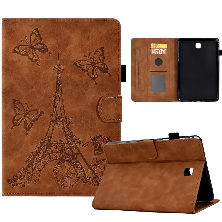 Tower Embossed Leather Smart Tablet Case For Samsung Galaxy Tab S6 Lite P610 For Samsung Galaxy Tab A 8.0 T350
