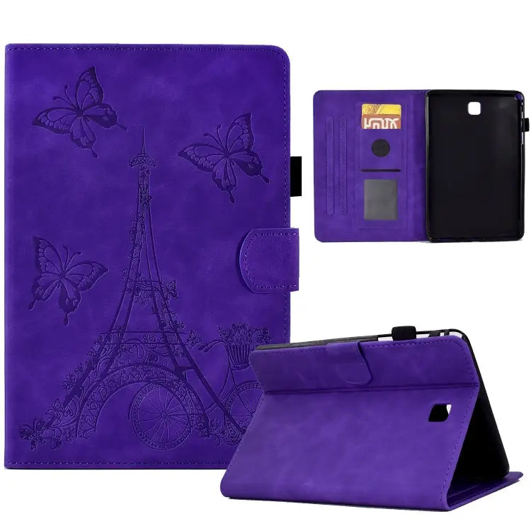 Tower Embossed Leather Smart Tablet Case For Samsung Galaxy Tab S6 Lite P610 For Samsung Galaxy Tab A 8.0 T350