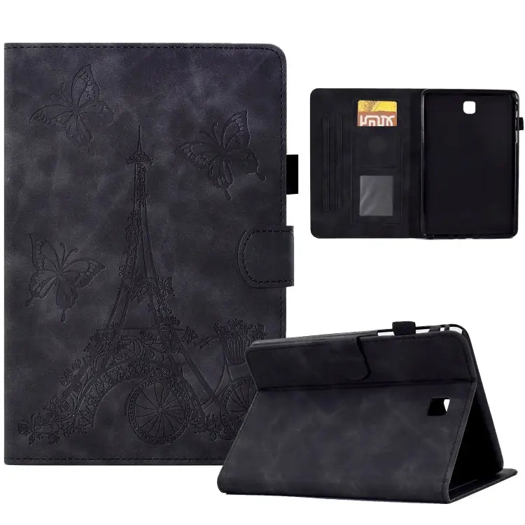 Tower Embossed Leather Smart Tablet Case For Samsung Galaxy Tab S6 Lite P610 For Samsung Galaxy Tab A 8.0 T350
