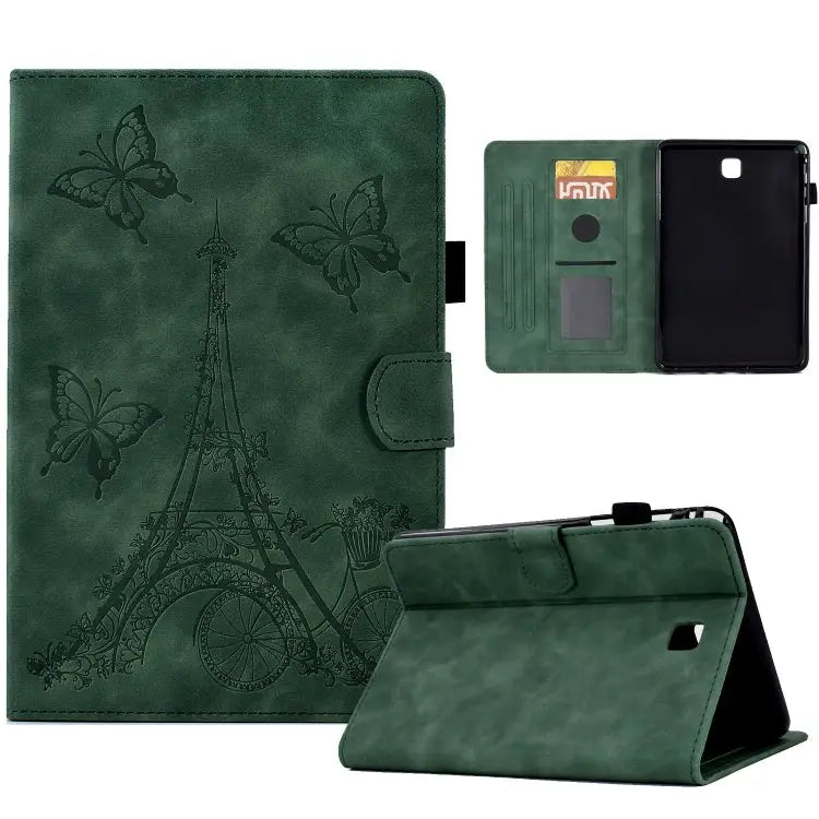 Tower Embossed Leather Smart Tablet Case For Samsung Galaxy Tab S6 Lite P610 For Samsung Galaxy Tab A 8.0 T350