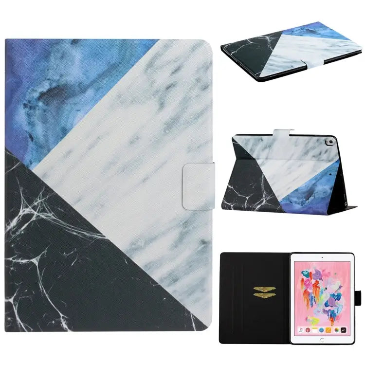 TPU Horizontal Flip Leather Case with Holder & Card Slot & Sleep / Wake-up Function For iPad 4 For iPad 10.2 / 10.5