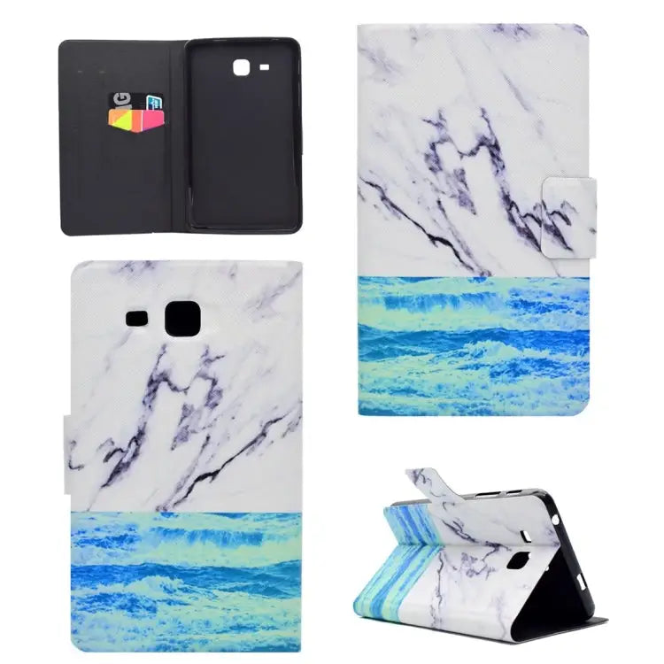 TPU Horizontal Flip Leather Case with Holder & Card Slot & Sleep / Wake-up Function For Galaxy Tab A 7.0 (2016) T280