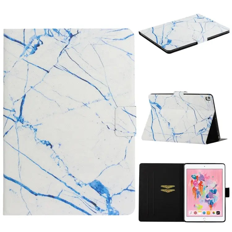 TPU Horizontal Flip Leather Case with Holder & Card Slot & Sleep / Wake-up Function For iPad 4 For iPad 10.2 / 10.5