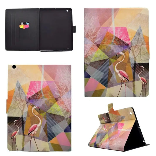 TPU Horizontal Flip Leather Case with Holder & Card Slot & Sleep / Wake-up Function For iPad 4 For iPad 10.2 / 10.5