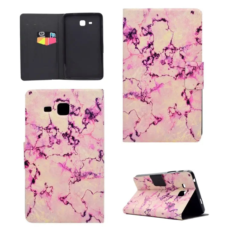 TPU Horizontal Flip Leather Case with Holder & Card Slot & Sleep / Wake-up Function For Galaxy Tab A 7.0 (2016) T280