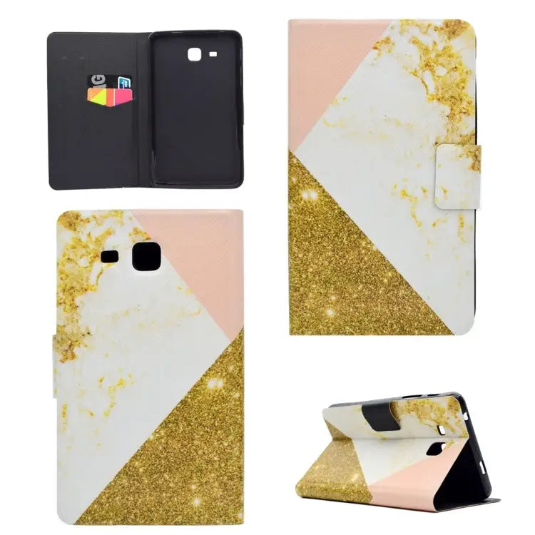 TPU Horizontal Flip Leather Case with Holder & Card Slot & Sleep / Wake-up Function For Galaxy Tab A 7.0 (2016) T280