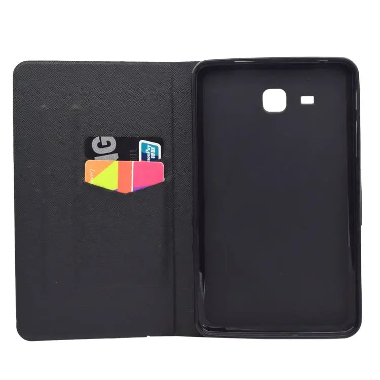 TPU Horizontal Flip Leather Case with Holder & Card Slot & Sleep / Wake-up Function For Galaxy Tab A 7.0 (2016) T280