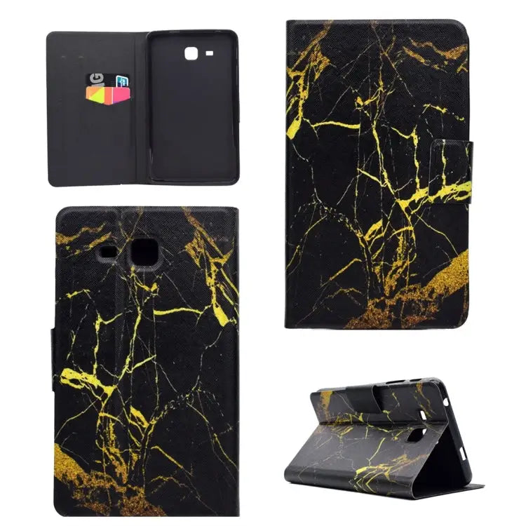 TPU Horizontal Flip Leather Case with Holder & Card Slot & Sleep / Wake-up Function For Galaxy Tab A 7.0 (2016) T280