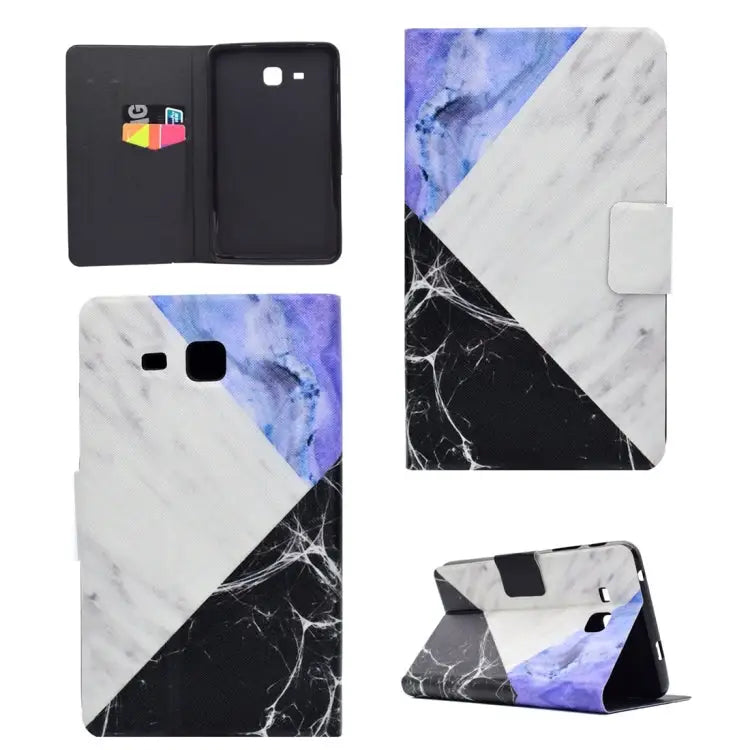 TPU Horizontal Flip Leather Case with Holder & Card Slot & Sleep / Wake-up Function For Galaxy Tab A 7.0 (2016) T280