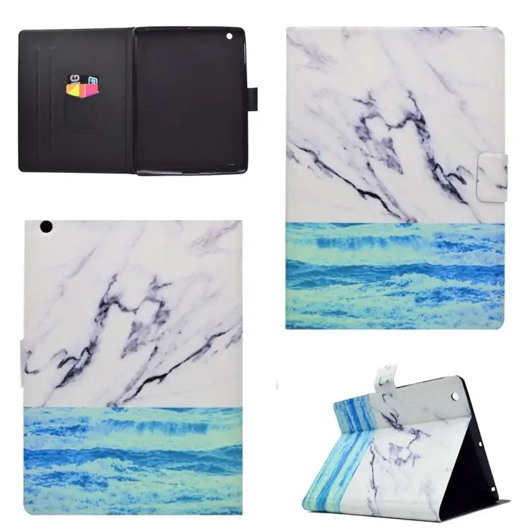 TPU Horizontal Flip Leather Case with Holder & Card Slot & Sleep / Wake-up Function For iPad 4 For iPad 10.2 / 10.5