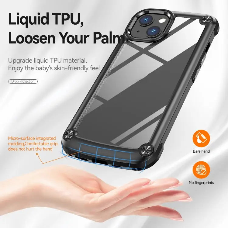 TPU + PC Lens Protection Phone Case For iPhone 13 For iPhone 13 Pro For iPhone 13 Pro Max For iPhone 12 / 12 Pro