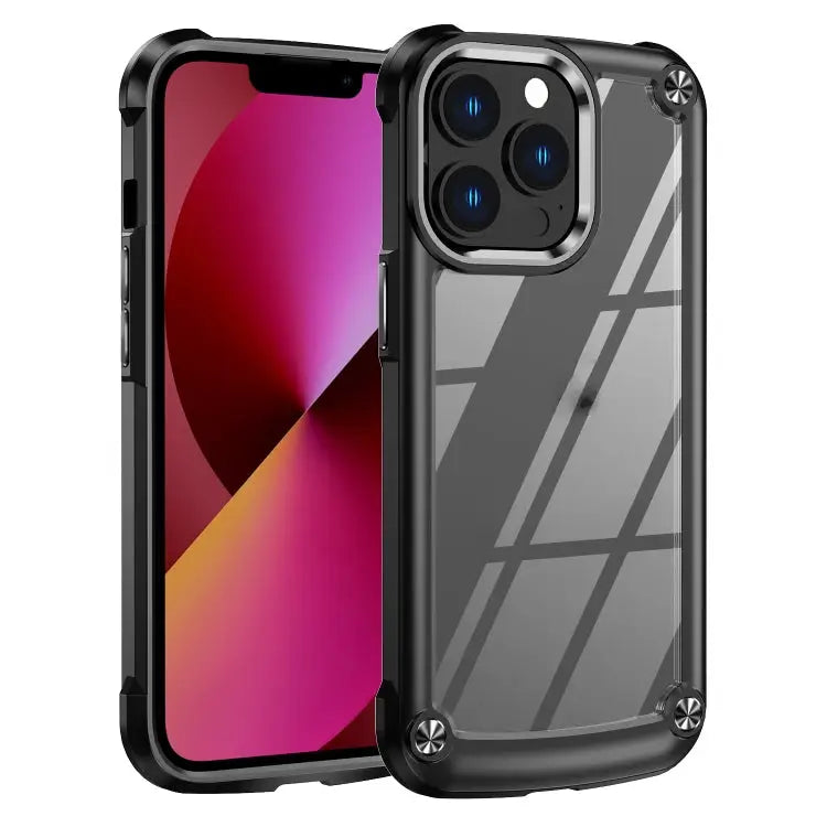 TPU + PC Lens Protection Phone Case For iPhone 13 For iPhone 13 Pro For iPhone 13 Pro Max For iPhone 12 / 12 Pro