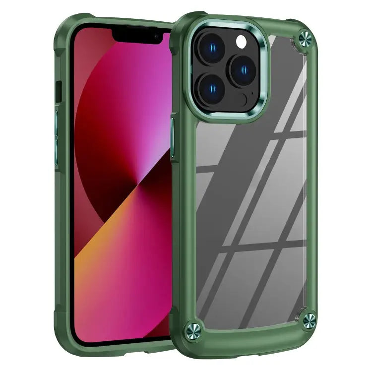 TPU + PC Lens Protection Phone Case For iPhone 13 For iPhone 13 Pro For iPhone 13 Pro Max For iPhone 12 / 12 Pro