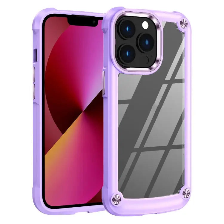 TPU + PC Lens Protection Phone Case For iPhone 13 For iPhone 13 Pro For iPhone 13 Pro Max For iPhone 12 / 12 Pro