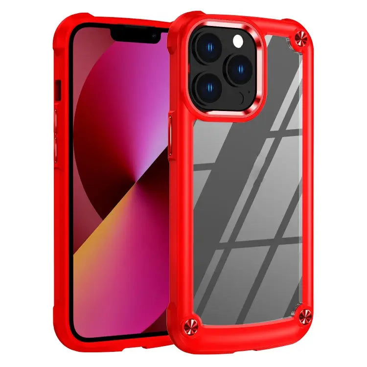 TPU + PC Lens Protection Phone Case For iPhone 13 For iPhone 13 Pro For iPhone 13 Pro Max For iPhone 12 / 12 Pro
