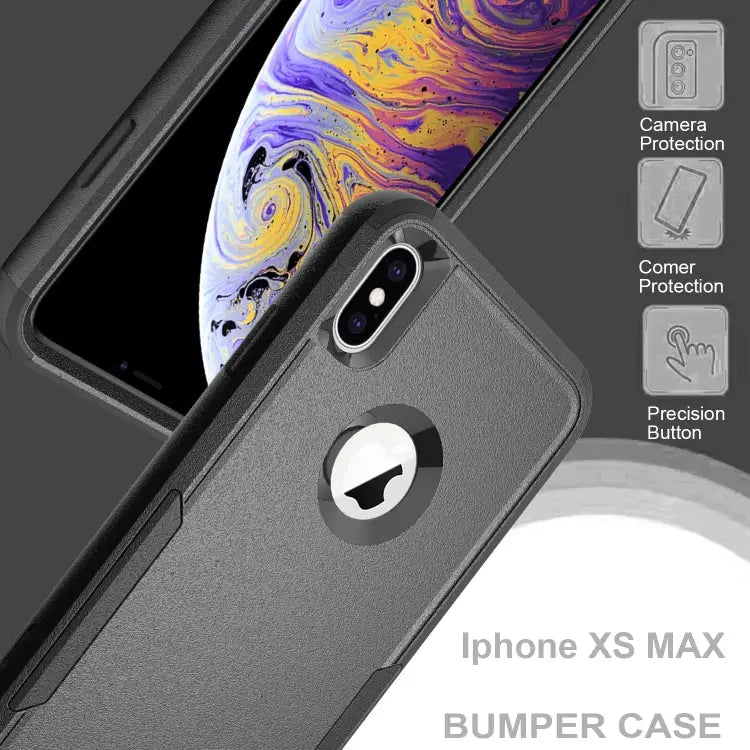 TPU + PC Shockproof Protective Case For iPhone XS Max - Apple Accessories