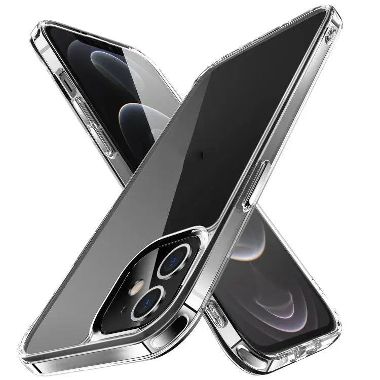 TPU + PC Transparent Shockproof Protective Case For iPhone 11 For iPhone 11 Pro For iPhone 11 Pro Max For iPhone 12 Pro