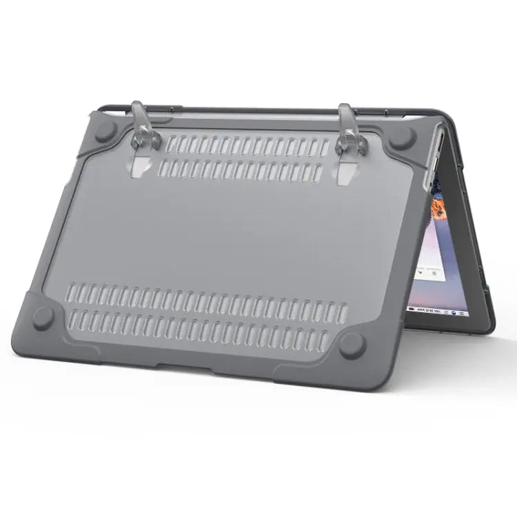 TPU + PC Two-color Anti-fall Laptop Protective Case For MacBook Air 11.6 inch A1465 / A1370 For MacBook Retina 12 inch