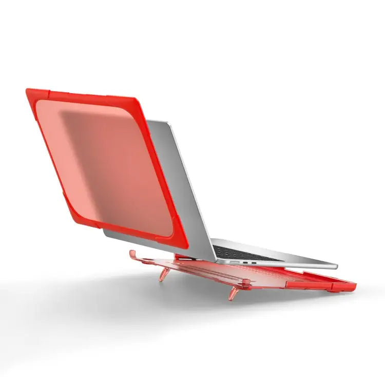 TPU + PC Two-color Anti-fall Laptop Protective Case For MacBook Air 13.6 inch A2681 2022 / M3 2024 A3113 / M4 2025