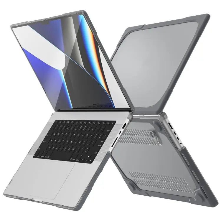 TPU + PC Two Color Laptop Protective Case For MacBook Pro 14.2 inch A2442 2021 - Apple Accessories
