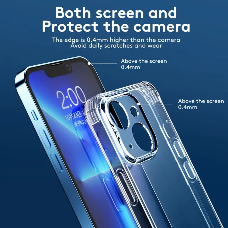 TPU + Tempered Glass Shockproof Phone Case For iPhone 13 For iPhone 13 Pro For iPhone 13 Pro Max For iPhone 12 mini