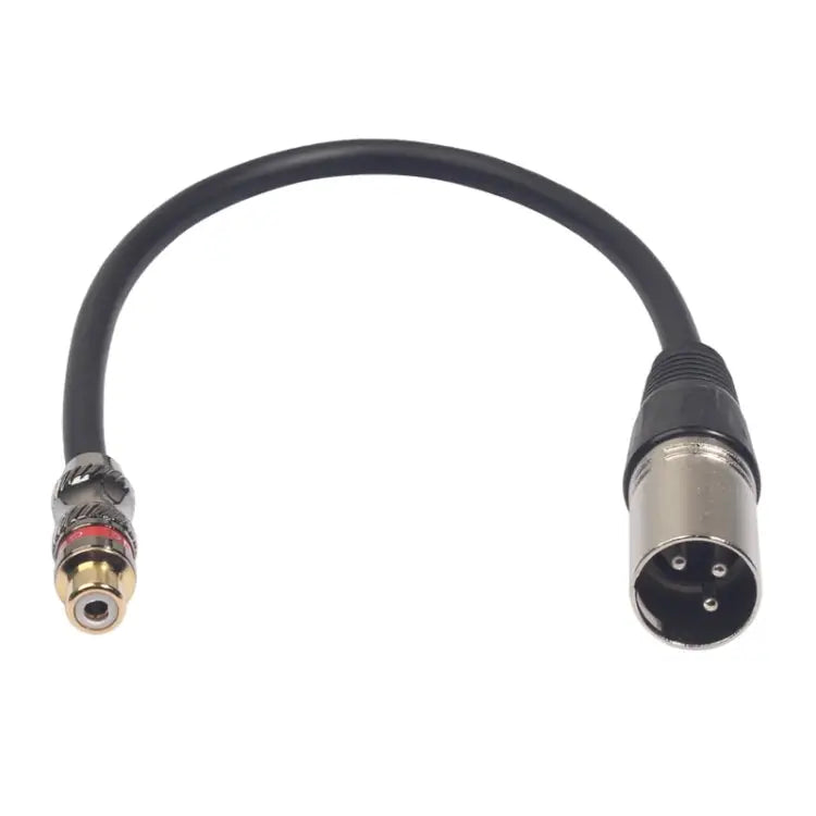 TR026K17-03 RCA Female to XLR Male Audio Cable Length: 0.3m RCA Female to XLR Male - RCA Female to XLR Male